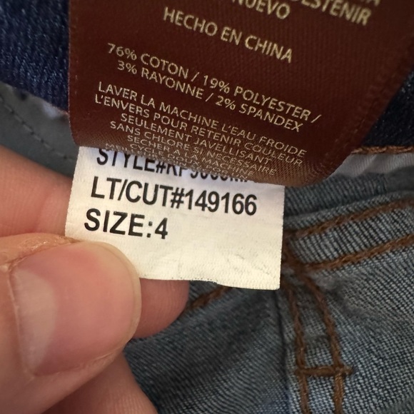 Kut From The Cloth Blue Jeans Stretch Women Size 4 EUC - Picture 6 of 8